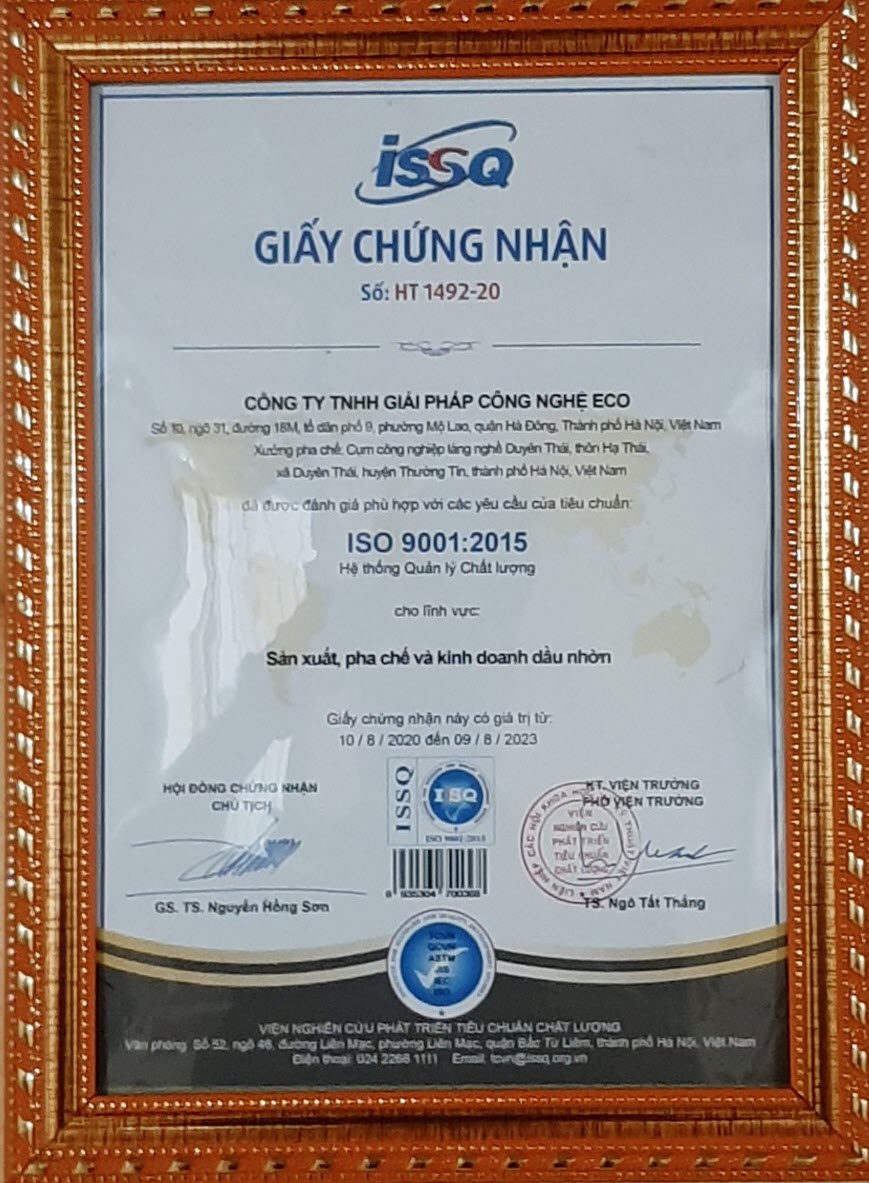 chung nhan cty vi